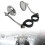 Motorcycle Rear View Mirror Adjustable Fork Mount 38-41mm 8