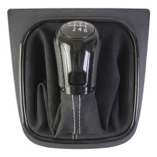 For 6 MK5 MK6 2005 -2014 New Gear Shift Knob MT Lever Change Stick with Gaiter Boot Cover 6 Speed