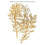 Vintage gold leaf headband for formal events 4