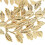 Vintage gold leaf headband for formal events 5