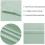 Blackout Curtains Green 38 x 45 Inch 1 Panel 4