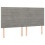 VidaXL vidaXL Boxspringbett mit Matratze Hellgrau 160x200 cm Samt 6