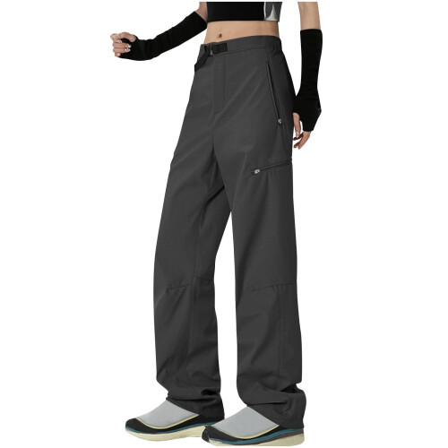 Women's Waterproof Hiking Pants Elastic Waist Adjustable 1