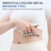 Metall Gua Sha Verktyg, Professionell Muskel Skrapa Fascia Blaster, Lymfatisk Dräneringsmassagerare Fascia Massageverktyg