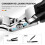 Nail Clippers with Safety Lock Large Jaw for Adults 5
