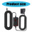 Dashing Camera Hardwire Kit OBD to USB Power Cable for 3