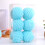 Christmas Ball Ornaments Blue 8cm 6PCS 2