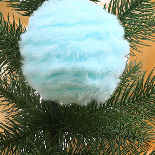 Christmas Ball Ornaments Blue 8cm 6PCS 2