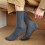 Men's Wool-Cotton Crew Socks Thermal Winter Warm Boot Socks 6