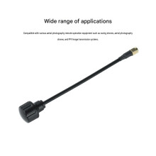 Antena FPV SMA de 6.7-7.2G 6dBi Antena de Transmisión de Video de Largo Alcance 6700-7200MHz para Transmisión de Imágenes de Drones RC FPV