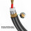 3.5mm to Dual 3-Pin Aux Cable Microphone Extension 7