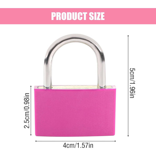 42mm Large Key Lock for Locker, Heavy Duty Waterproof 2