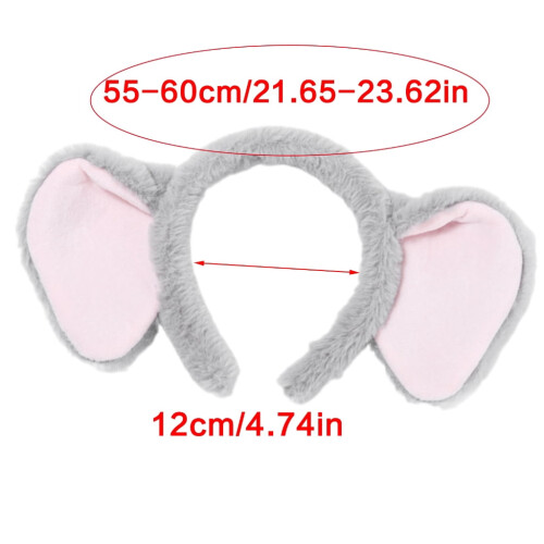 Plush Elephant Cartoon Headband for Kids 2