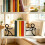 Black Pulling Figure Metal Bookends, Decorative Art Book Stoppers, Non-Slip Stable Book Holder 4