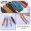 Glasses Neck Strap Cloth 4 pcs 27.6 x 0.4 x 0.1 in 6