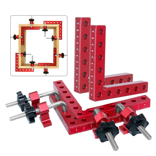 Aluminium Alloy L-Shaped Corner Clamp 2-Pack 1