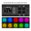 FOLD8 Folding Pocket LED Light 2500K-9000K Handheld Light Stick RGB Panel Lamp for Vlog Video 5