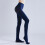 Asdoklhq Women's Solid Opaque Tights Navy S 4