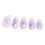 Pipa Nails PC for Musical String Instruments Purple S 5