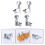 Ukulele Tuners Machine Heads Replacement 4 Pcs 5