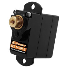 DSPOWER 1 Pièces 2G Servo Numérique en Métal pour Voiture RC, Avion, Hélicoptère à Voilure Fixe, Bateau, Robot Duct, Jouet