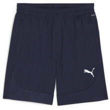 (XXL, Navy/Silver) Puma Mens TeamFinal Football Shorts