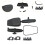 Motorcycle Mirror Sturdy Foldable 2 Pack 6