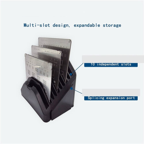 Plastic Storage Box for BGA Stencils Quick Organization and Categorization, Ensuring Convenient and Efficien Station 2