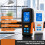 Electromagnetic Field Tester Accurate Electric Temperature Readings with Data Lock Function for Home Workplace Black 4