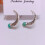 Vintage Boho Turquoise Drop Earrings for Women 2