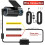 USB Type-C Hardwire Adapter 12V/24V to 5V 3A with Fuses 7