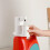 Electric Laundry Detergent Dispenser with Cup,USB Rechargeable,Adjustable Dosing for Liquid Detergent Containers White 3