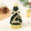 Pre-lit Artificial Mini Christmas Tree Green 12-inch 3