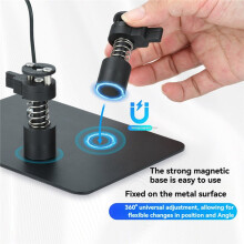 Multi-Function Soldering Support Station Magnetic PCB Clamp Flexible Arms Anti-Slip Base for Motherboard Repair Welding