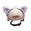 Cat Ear Helmet Accessories White Cartoon Decorations 3