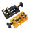 Mini Drill Press Vise Clamp Orange Black 3