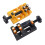 Mini Drill Press Vise Clamp Orange Black 4
