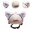 Cat Ear Helmet Accessories White Cartoon Decorations 6