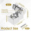 Guitar String Cleaner Guitar Bridge Pins Set Rust Remover, Dust Cleaner, and Maintenance Tool for Fretboard and Strings 7