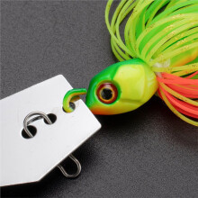Esche da Pesca Bladed Jigs per Kit Multi-Colore, con Azione Vibrante, Ganci A Punta Pesante e Affilati 9g