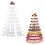 Macaroon  Stand - Elegant Plastic Cake Display for Weddings & Parties 3