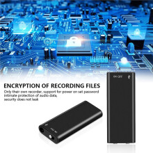 Digital Voice Recorder 16GB -Noise Reduction Audio Recorder with Playback MP3 Player Function USB Audio Recorder