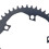 Coroa Substituta de 130BCD 46T com Dentes Positivos e Negativos, Adequada para Bicicletas Elétricas com Motor Central 1
