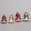 Gold Plastic Jingle Bells for Christmas Tree 6 pcs 4