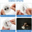 25pcs LED Coaster Light  Coasters LED Bottle Light Bottle Glorifier LED Stickers Coaster Light  for Drinks Green 6