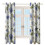 Floral Watercolor Curtain Set 2 Panels 3