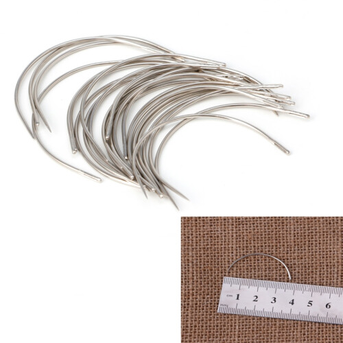 Curved Mattress Needles for Upholstery 25 pcs 1
