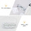 Portable Glasses Case Clear PVC 2 Pieces 2