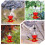 Hummingbird Feeder Plastic Ant-Proof 5 Ports 1PC 6