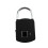 Prettyzoom Padlock USB Rechargeable Black Zinc Alloy 4